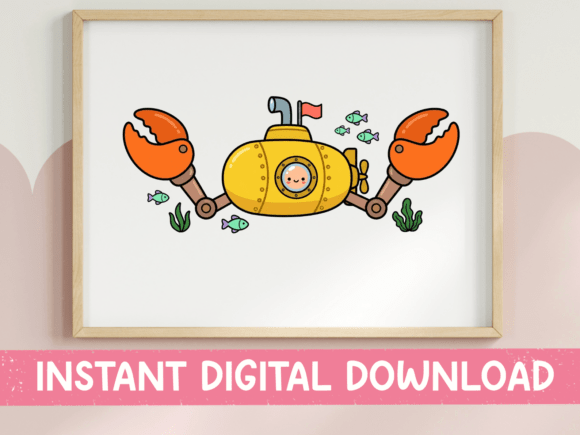 Crab Claw Submarine Sea Art: A Designer’s Review