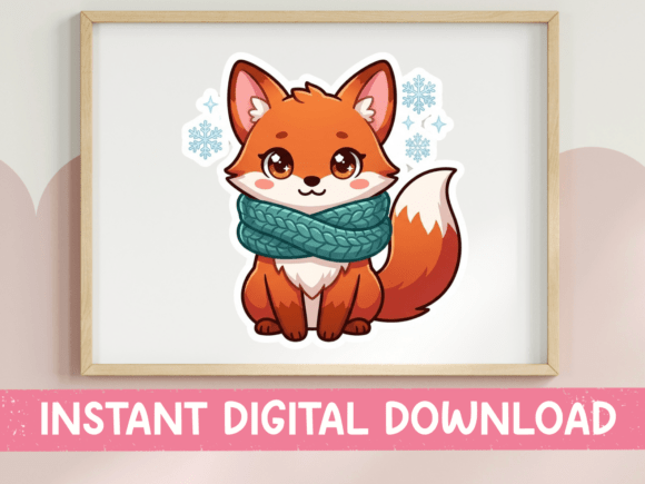 Cute Fox Cozy Scarf Snowflakes: A Designer’s Review