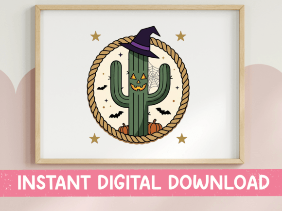 Review: Halloween Cactus Witch Hat Rope Frame