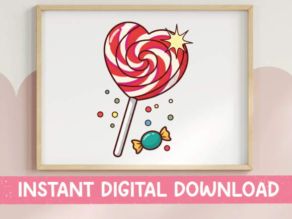 Review: Heart Lollipop Candy Swirl Design