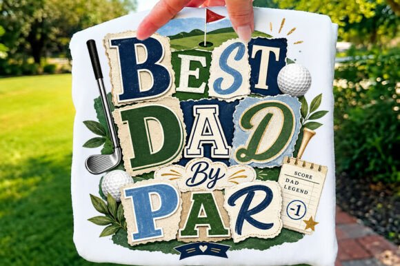 Reviewing Best Dad by Par for Father’s Day Embroidery