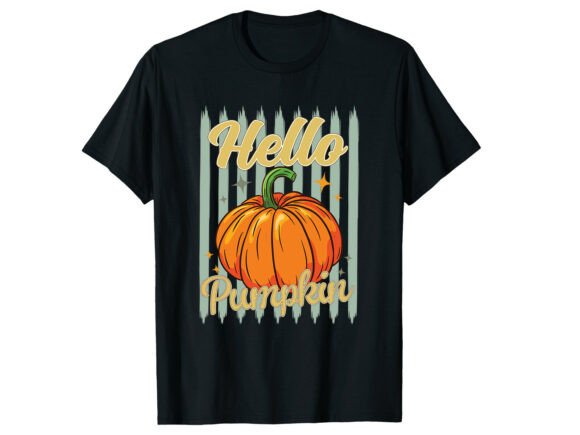 Reviewing Hello Pumpkin Vintage Fall T-Shirt