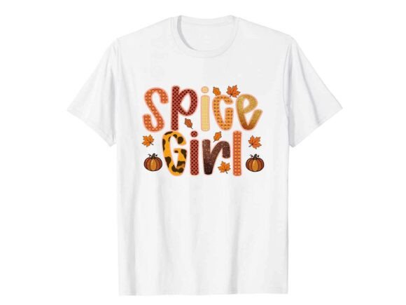Reviewing Spice Girl Autumn Vibes Fall T-Shirt Design