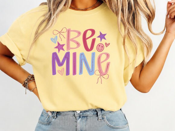 Reviewing the Be Mine Valentines Coquette T-Shirt Design