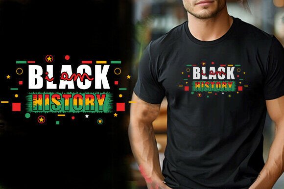 Reviewing the I AM BLACK HISTORY Design for Embroidery