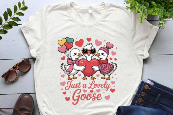 Reviewing the Lovely Cute Goose Valentineβs Day PNG
