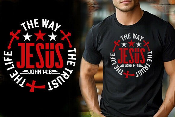 Reviewing The WAY the TRUST the LIFE JESUS TSHIRT