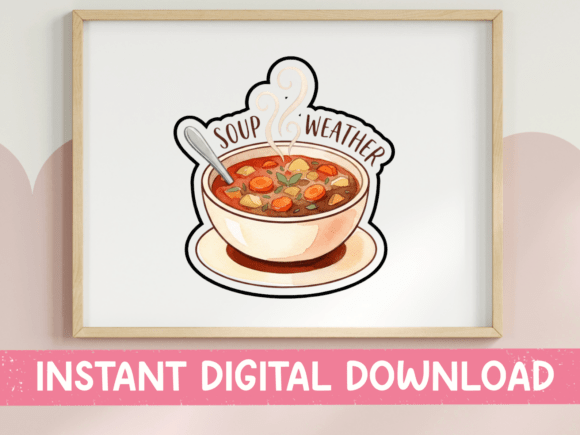 Soup Weather Cozy Bowl Print: A Designer’s Review